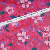 Coton liberty ® Artist Muse fuchsia au mètre