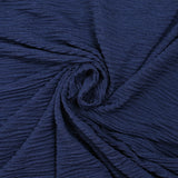 Maille fine plissée marine