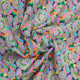 Coton liberty ® Clifford Street vert au mètre
