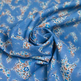 Algodón Liberty ® Leontyne Love Emma y Georgina azul por metro