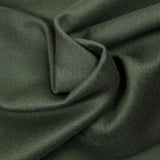 Forest green wool twill