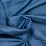 Tencel jeans uni bleu foncé
