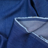 Tencel plain navy jeans