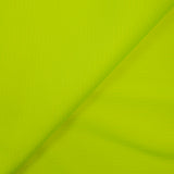 Maille polo polyester jaune fluo