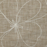 Loneta bordada Ariel beige jaspeado