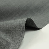 Sergé de laine gris