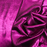 Crêpe irisé fuchsia