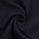 100% midnight blue boiled wool