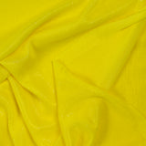 Maille fine Lurex argent fond jaune