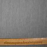 Popeline polycoton jacquard Anatole noir