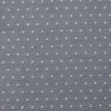 Popeline polycoton jacquard Léon fond gris