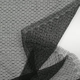 Dentelle de Calais® Calypia noir au mètre