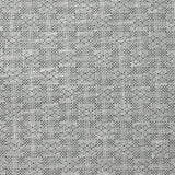 Popeline polycoton imprimée carreaux en pointillisme fond gris chiné
