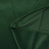 Soft velvet jersey green fir tree
