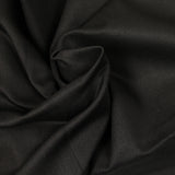 Vaqueros Sylvie de algodón grueso, negro cuervo