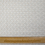 Broderie anglaise Eilidh blanc cassé