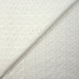 Broderie anglaise Maeve blanc cassé