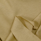Beige slub cotton jersey