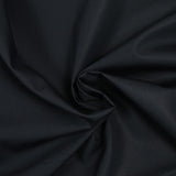 Black cotton poplin