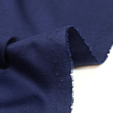 Jersey de coton bleu marine