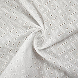Broderie anglaise Tara blanc cassé
