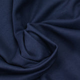 Maille polo coton bleu nuit