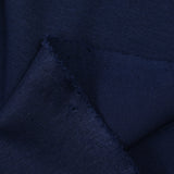Maille polo coton bleu nuit