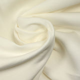 Jersey double face de coton blanc