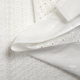 Broderie anglaise Maja blanc cassé