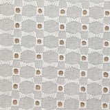 Broderie anglaise Maja blanc cassé