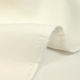 Jersey double face de coton blanc