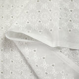 Broderie anglaise Ludmila blanc cassé