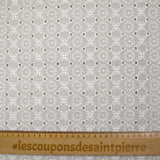 Broderie anglaise Ludmila blanc cassé