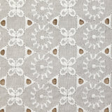 Broderie anglaise Ludmila blanc cassé