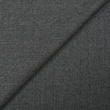 Tejido traje franela 100% lana Super 120's rayas fondo antracita
