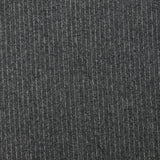 Tejido traje franela 100% lana Super 120's rayas fondo antracita