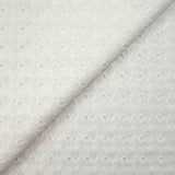 Broderie anglaise Nadiya blanc cassé