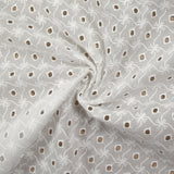 Broderie anglaise Nadiya blanc cassé