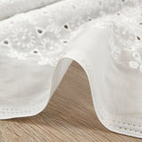 Broderie anglaise Ludmila blanc cassé