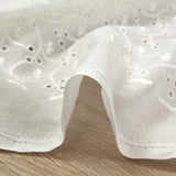 Broderie anglaise Isla blanc cassé