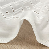 Broderie anglaise Tara blanc cassé