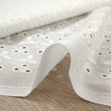 Broderie anglaise Maeve blanc cassé