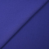 Gaze de polyester unie bleu roi