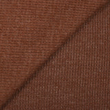 Maille texturée grattée Ori brique