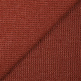 Maille texturée grattée Ori rouge rouille