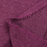 Maille texturée grattée Ori violet