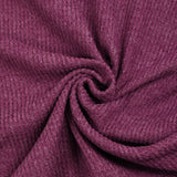 Maille texturée grattée Ori violet