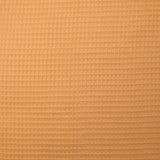 Coton 100% nid d'abeille pêche