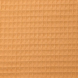 Coton 100% nid d'abeille pêche