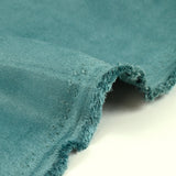 Suédine jersey bleu